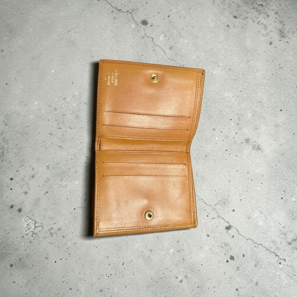 Celine Brown and Tan Wallet - Picture 2 of 4